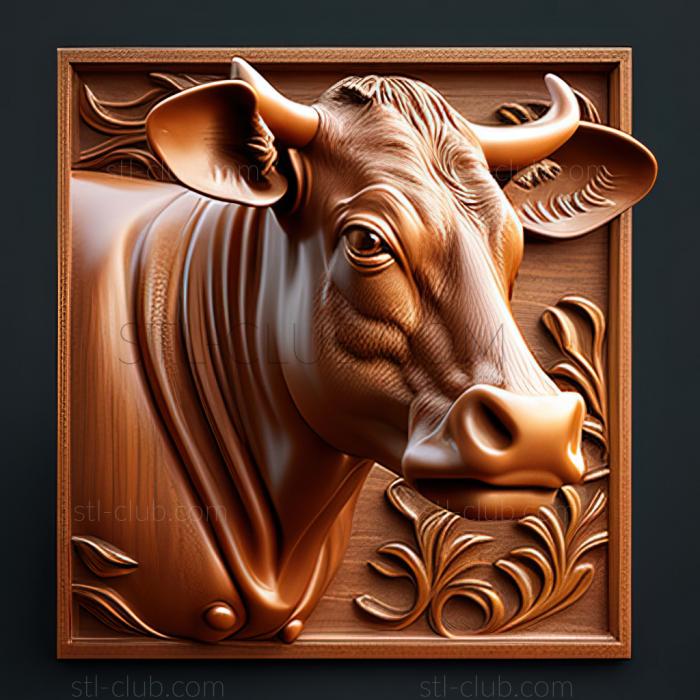 3D model st Cow (STL)